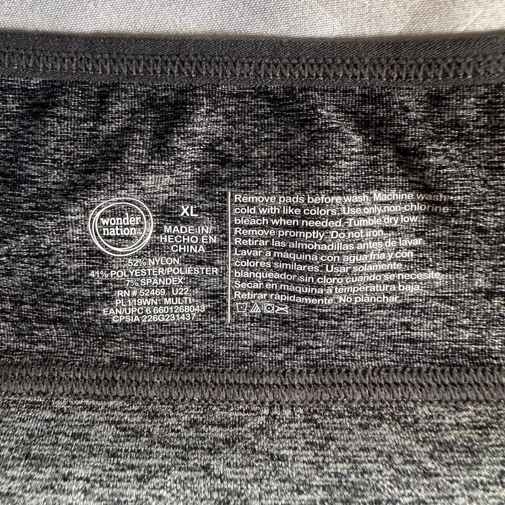 Wonder-nation Women's Grey Sports Bra - Picture 5 of 5